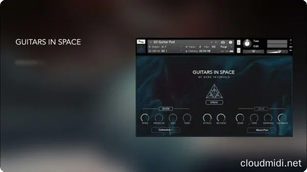 空间氛围电吉他音色库-Dark Intervals Guitars in Space Vol. 2 For Kontakt :-1