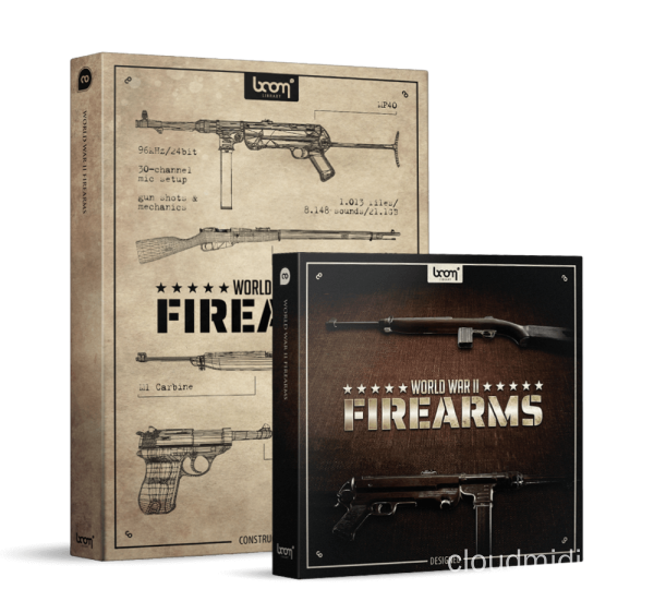 二战火器音效库-Boom Library World War II Firearms Construction Kit WAV :-1