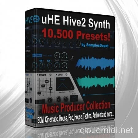 合成器预设合集-Samples Depot 10500 Uhe HIVE2 Synth Presets Bundle :-1