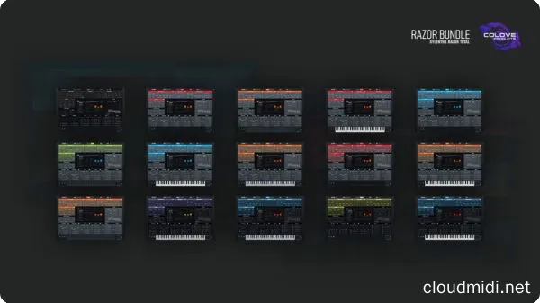 拓展皮肤包-Sylenth1 Razor Bundle by COLOVE Products :-1 拓展皮肤包-Sylenth1 Razor Bundle by COLOVE Products :-1