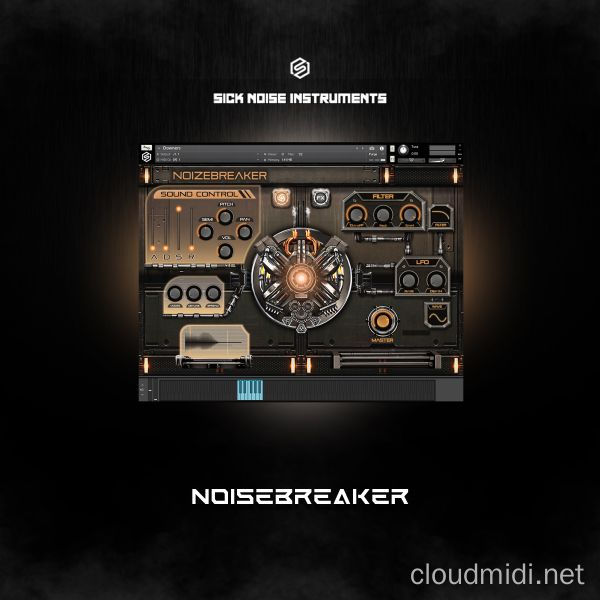 科幻电影游戏音色库-Sick Noise Instruments NoizeBreaker Kontakt :-1