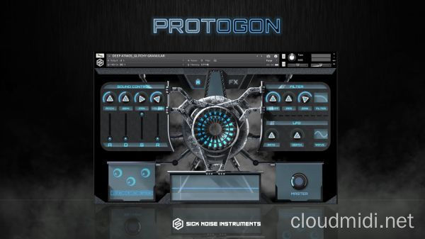黑暗未来工业电影音色库-Sick Noise Protogon Horizon Pro Kontakt :-1