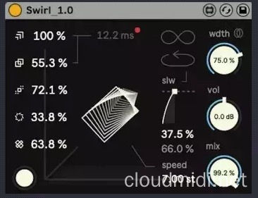 颗粒延迟效果器-Suzuki Kentaro Swirl v1.1.0 WiN-MAC :-1