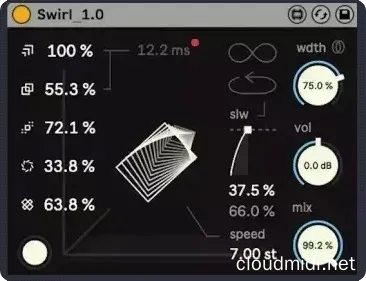 颗粒延迟效果器-Suzuki Kentaro Swirl v1.1.0 WiN-MAC :-1