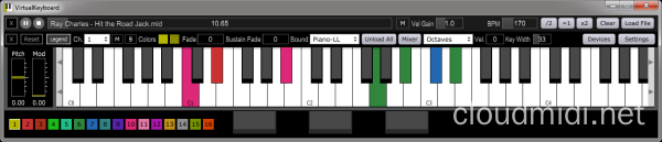 虚拟MIDI键盘插件-4drX VirtualKeyboard v1.7.1 MOCHA-win :-1