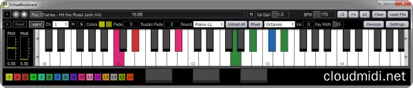 虚拟MIDI键盘插件-4drX VirtualKeyboard v1.7.1 MOCHA-win :-1