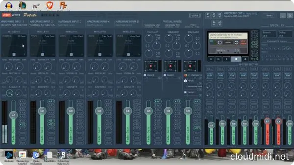 虚拟声卡路由跳线软件-VB Audio Voicemeeter Potato v3.0.2.8 BTCR-win :-1