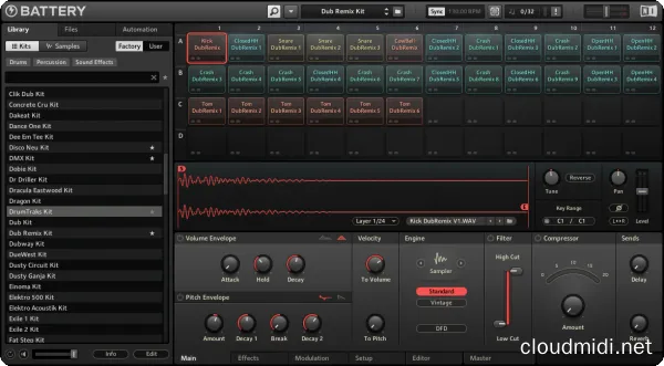 电子鼓采样器含原厂拓展-Native Instruments Battery 4 v4.3.0 R2R-win :-1