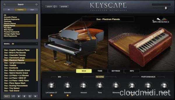四巨头键盘钢琴主程序-Spectrasonics Keyscape v1.3.4d R2R-win :-1
