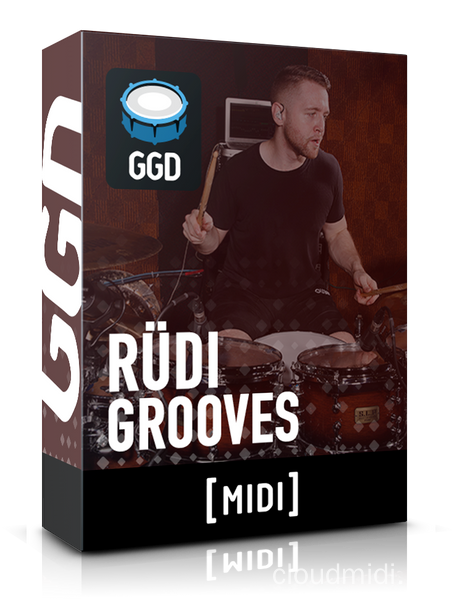 鼓手律动MIDI模版-GetGood Drums Rudi Groove Midi Pack :-1