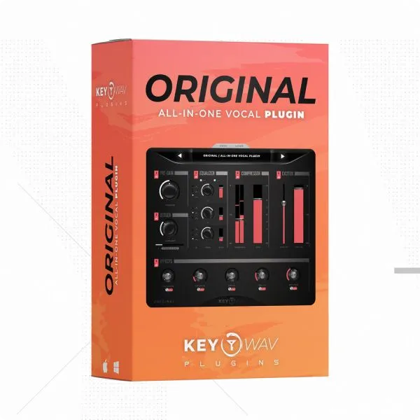 多功能人声混音插件-Key WAV Plugins ORIGINAL All-In-One Vocal Plugin WIN-MAC-Linux :-1