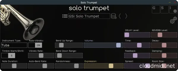 模拟独奏小号音源-Genuine Soundware Solo Trumpet v1.0.0 MOCHA-win :-1