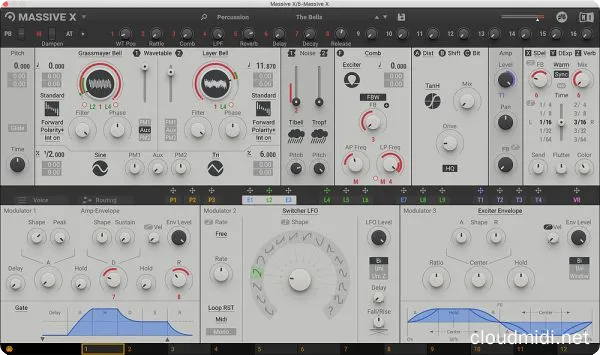 经典电子合成器含拓展合集-Native Instruments Massive X v1.4.3 CE-win :-1