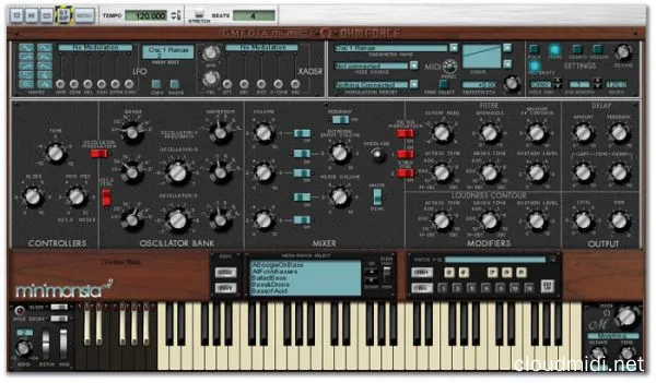 模拟合成器-GForce Minimonsta2 v1.0.2 R2R WiN-MAC :-1 模拟合成器-GForce Minimonsta2 v1.0.2 R2R WiN-MAC :-1