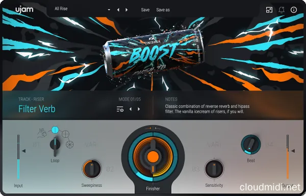 音色过渡和张力效果器-UJAM Finisher BOOST v2.1.1 R2R-win :-1 音色过渡和张力效果器-UJAM Finisher BOOST v2.1.1 R2R-win :-1