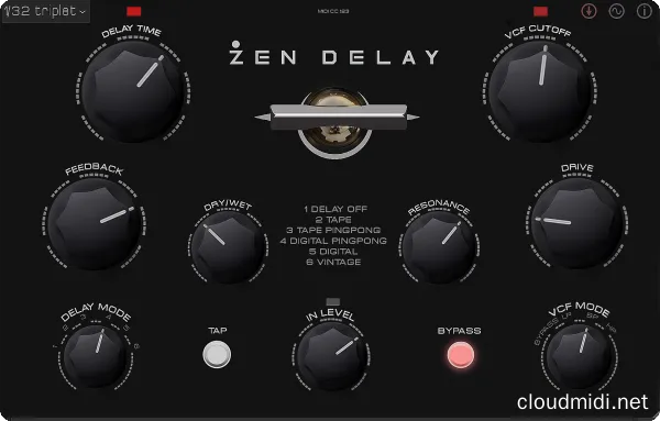 延迟效果器-Erica Synths Zen Delay Virtual v1.0.0 R2R-win :-1