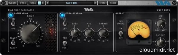 电子管前置放大器-Wave Arts Tube Saturator 2 v2.1.6 R2R-win :-1