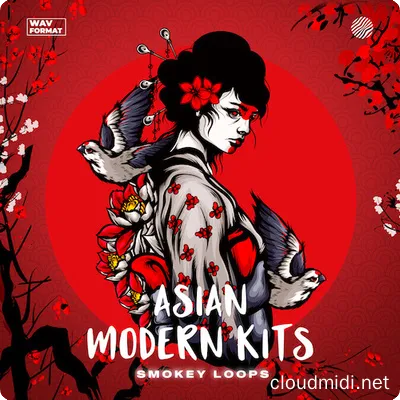 亚洲风现代Loops套件-Asian Modern Kits WAV :-1