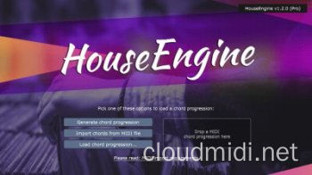 智能MIDI模式生成插件-FeelYourSound House Engine Pro v1.3.0 R2R WiN-MAC :-1