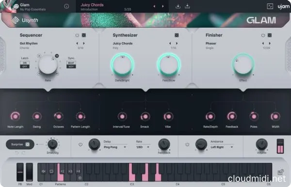 电子合成器拓展包-UJAM Usynth GLAM v1.0.0 R2R-win :-1