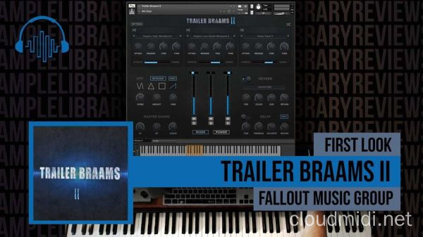 电影预告片合成音色库-Fallout Music Group Trailer Braams II Kontakt :-1