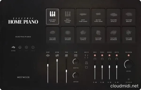 复古电钢琴音色库-Westwood Instruments Electric Home Piano Kontakt :-1