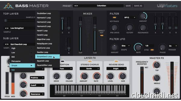 低音合成器-Loopmasters Bass Master v1.1.3 R2R WiN-MAC :-1