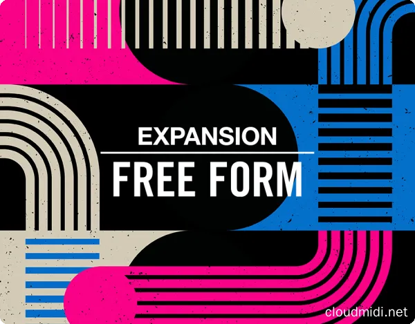 Maschine拓展音色包-Native Instruments Maschine Expansion Free Form v1.0.0 ISO :-1