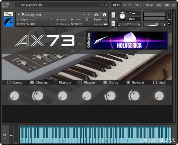 合成器采样音色库-Martinic AX73 Sample Library Kontakt :-1