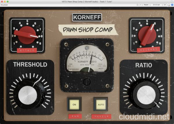 多功能压缩效果器-Korneff Audio Pawn Shop Comp v2.2.1-win :-1