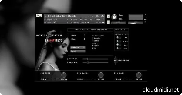 北欧圣歌人声音色库-Bela D Media Vocal Tools Enchantress Kontakt :-1