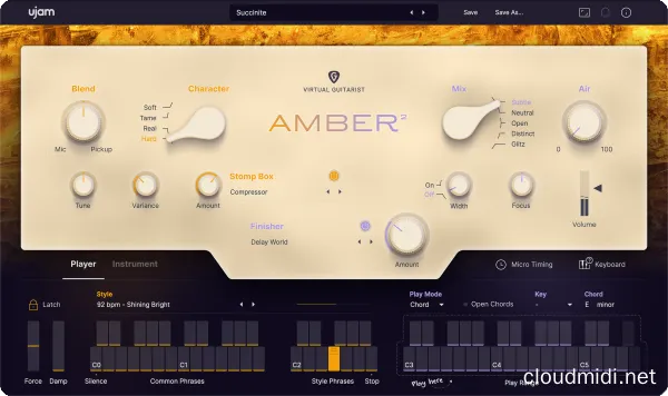 虚拟吉他手音源-uJAM Virtual Guitarists AMBER v2.1.1 VR WiN-MAC :-1