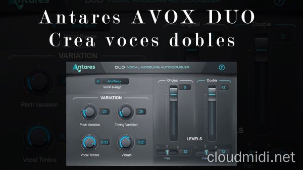 人声双音效果插件-Antares AVOX Duo v4.4.0 macOS :-1