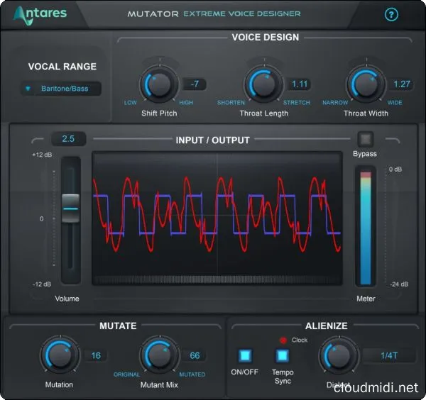 人声特殊设计插件-Antares AVOX Mutator v4.4.0 macOS :-1