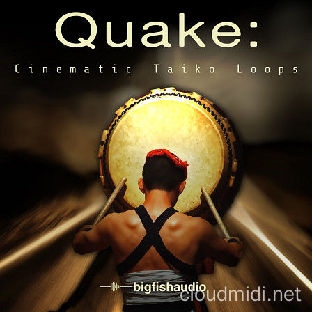 气势太鼓采样包-Big Fish Audio QUAKE Cinematic Taiko Loops WAV REX :-1