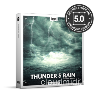 雷雨声音效-Boom Library Thunder & Rain Stereo Edition (WAV) :-1