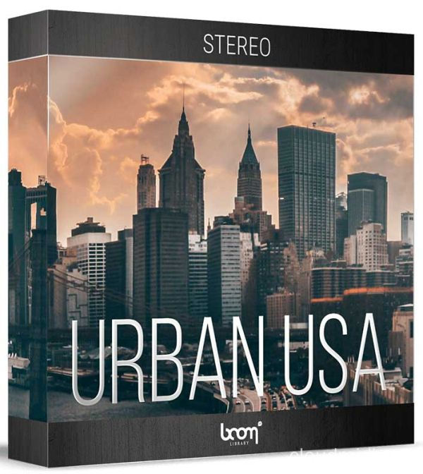 美国城市生活音效-Boom Library Urban USA 3D Stereo Edition WAV :-1