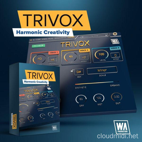 和声效果器插件-W.A.Production Trivox v1.0.0 TCD-win :-1