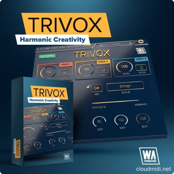 和声效果器插件-W.A.Production Trivox v1.0.0 TCD-win :-1