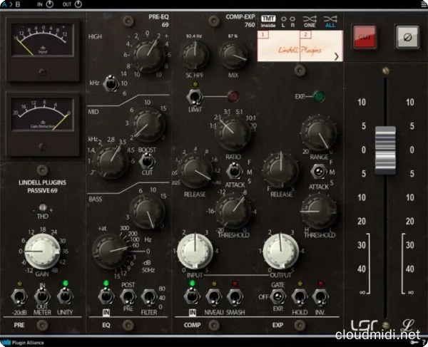 混音通道条插件-Lindell-Plugin Alliance 69 Series v1.0.0 TC-win :-1