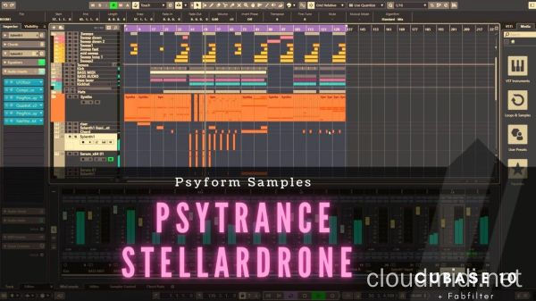 Psytrance工程模版-Psyform Samples Psytrance Cubase Template Stellardrone Project :-1