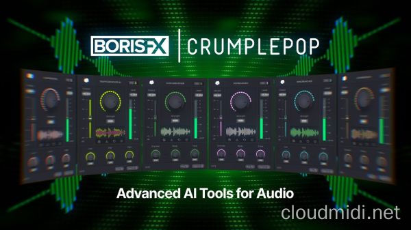 AI智能混音插件套装-Boris FX CrumplePop Complete 2023.6 R2 CE-win :-1