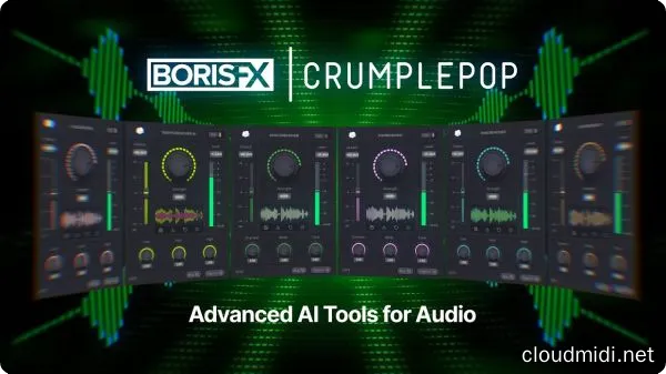 AI智能混音插件套装-Boris FX CrumplePop Complete 2023.6 R2 CE-win :-1