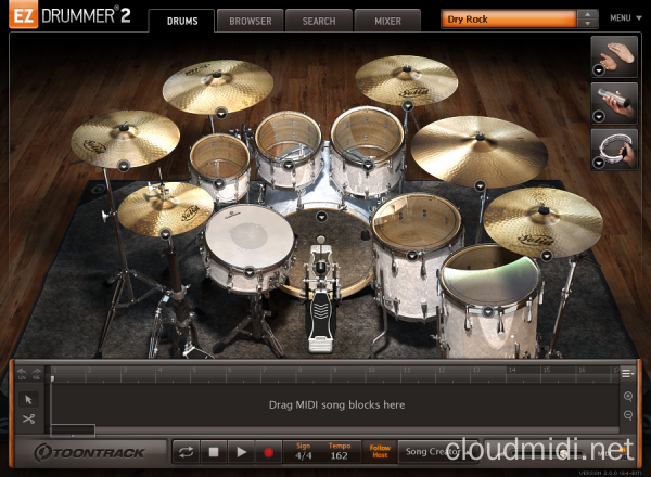 虚拟鼓音源含55拓展246MIDI模版-EZdrummer 2 v2.2.2 + Expansions WiN-MAC :-1