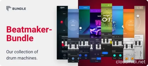 嘻哈电子节奏鼓机音源套装-uJAM Beatmaker Bundle 2023.6 CE-win :-1