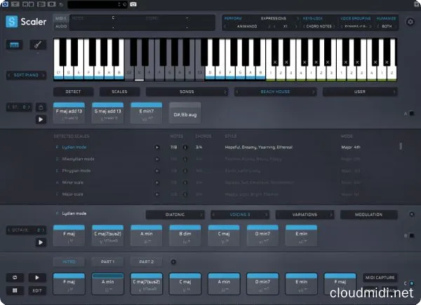 智能和弦音阶生成插件-Plugin Boutique Scaler 2 v2.8.1 R2R WiN-MAC :-1 智能和弦音阶生成插件-Plugin Boutique Scaler 2 v2.8.1 R2R WiN-MAC :-1