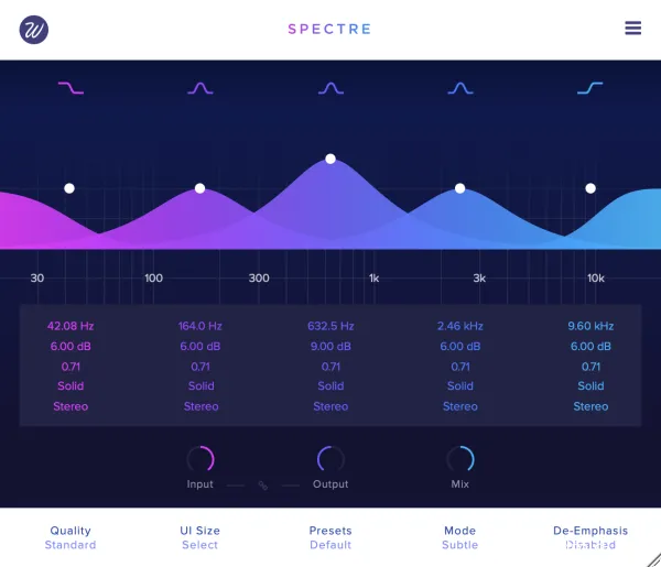 图形参数均衡器-Wavesfactory Spectre v1.5.6 R2R-win :-1 图形参数均衡器-Wavesfactory Spectre v1.5.6 R2R-win :-1