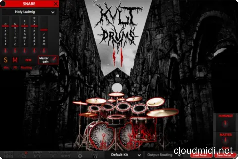 死亡金属鼓插件-Ugritone KVLT Drums II 3+Old School Death Metal WiN-MAC :-1