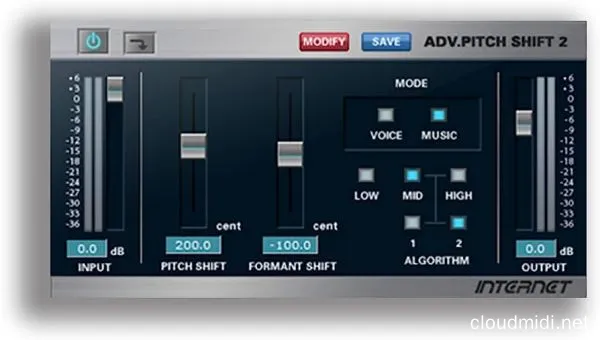 音高偏移效果器-Internet AdvPitchShift2 v2.01.3 R2R-win :-1