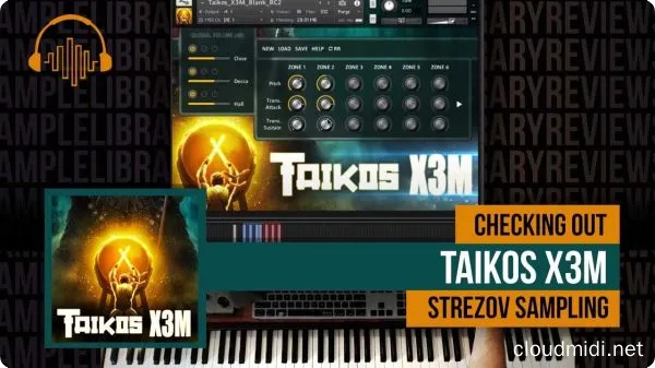 太鼓音色库-Strezov Sampling Taikos X3M Kontakt :-1